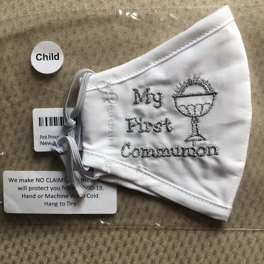 First communion Face mask